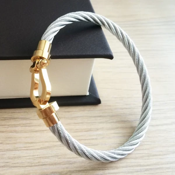 H428b87ae928741b49eeecc8f10424314L.jpg_640x640Q90.jpg_ Bracelet à breloques européen en acier inoxydable C45 Gris-Or