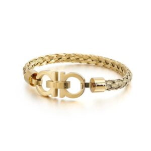 Bracelet à acier inoxydable BOSS GG GOLD