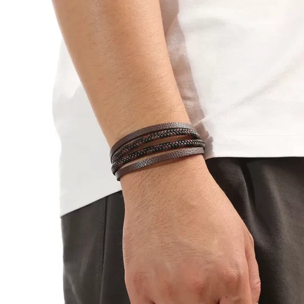 H15068d76e6a74035897d21e1bb550aceq.jpg_960x960 Bracelet en Cuir Tissé à la Main