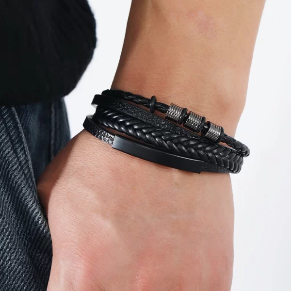 Noter-Bracelet-en-cuir-multicouche-pour-homme-Let-Zones-Me-Accessoires-de-bijoux-Punk-Hip-Hop.jpg_Q90.jpg_ (1) Bracelet multicouche tendance pour homme