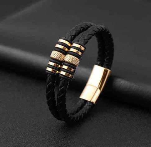 c5435d99-1ad3-415e-9987-76abe2334390 Bracelet en cuir multicouche Priammi