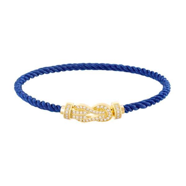 0B0110-6B0285-111929 Bracelet Chances Infini Bleu-Or