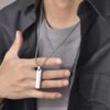 Collier avec pendentif All Grey