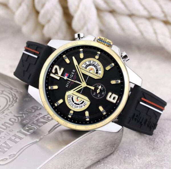 bsjs sjds sdjsd Montre Tommy Pour Homme Noire