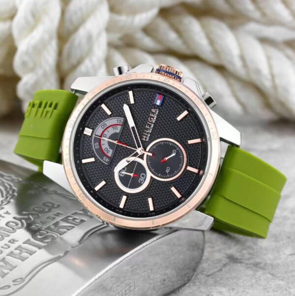 jhcjhgdcgcgcghshdhghjgrttddtgtg Montre Tommy Pour Homme G78 Y8a Verte