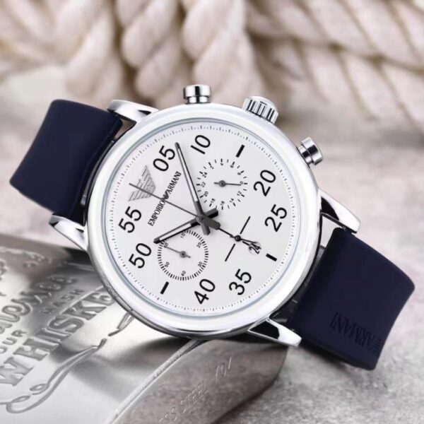 jkdjd jdkjf skjfks Montre Sport en acier inoxydable S28 Bleue