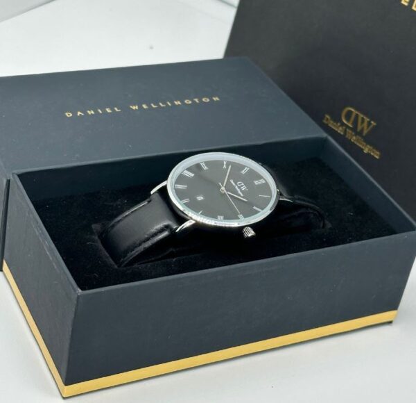 sjssjsfsjkhvhg Montre DW force d'impression noire romaine