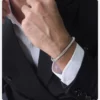Bracelet Extensible En Acier Inoxydable