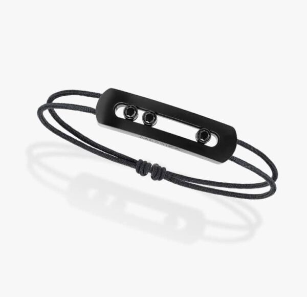 Bracelet cordon Move All black