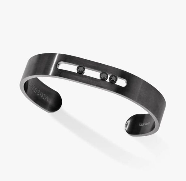 Move Titanium en acier inoxydable Noir