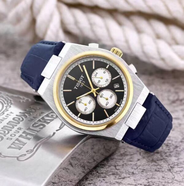 fzfzfe zeezzr erz rer z Montre PRX en Acier inoxydable G6 v1 Bleue Or