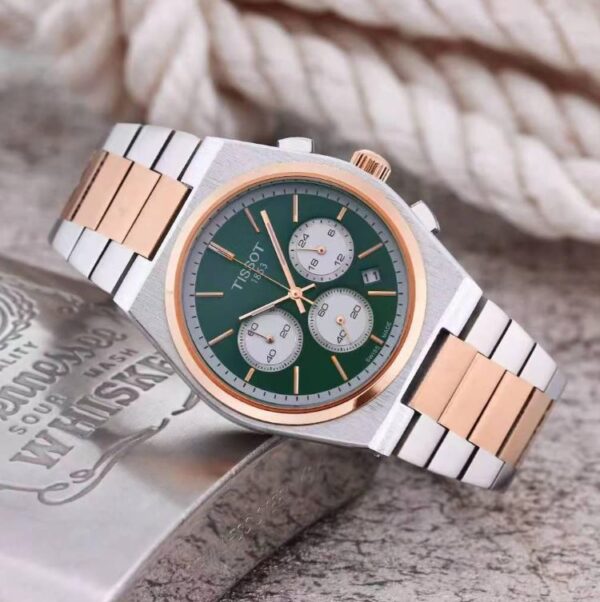 sffqfe efefezfe ezeze Montre PRX en Acier inoxydable Gb duo pink green